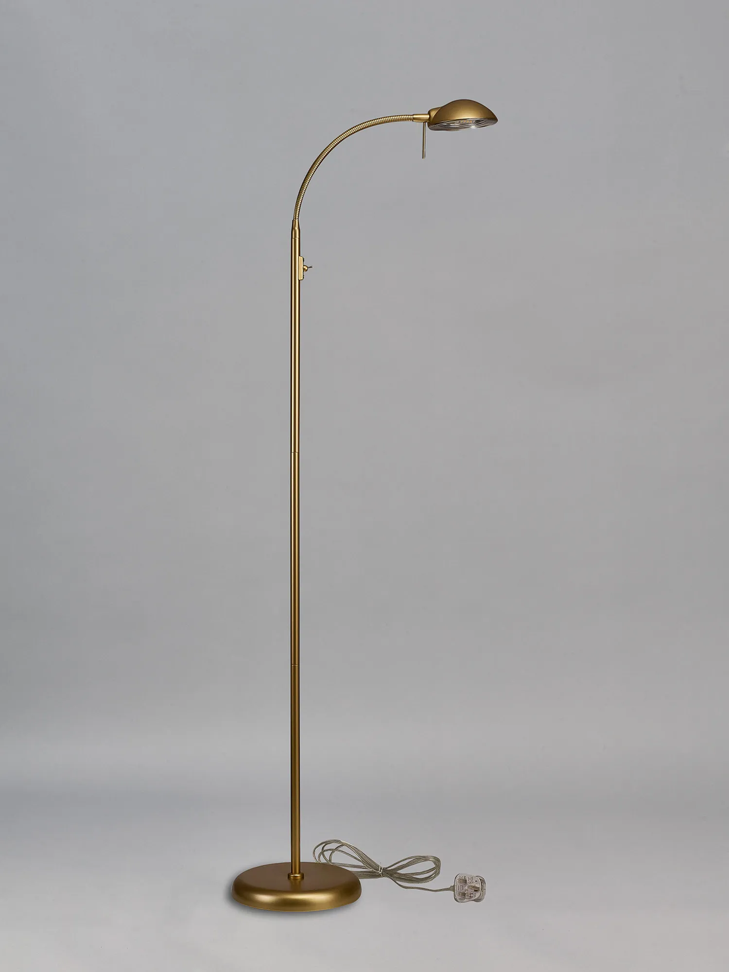 Bamberg 140cm Switched Floor Lamp 1 Light Gold D0796  Deco Bamberg